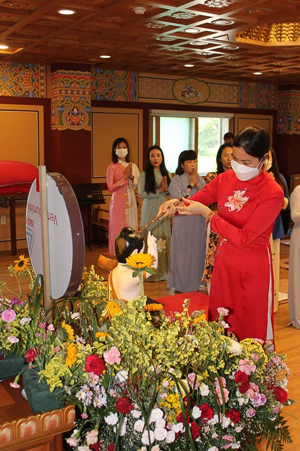 Buddha's Birthday Ceremony at Medicine Pagoda, Incheon City, South Korea