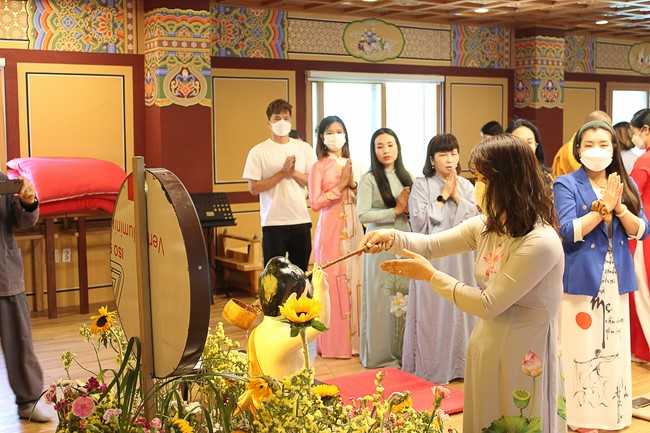 Buddha's Birthday Ceremony at Medicine Pagoda, Incheon City, South Korea