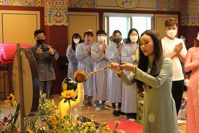 Buddha's Birthday Ceremony at Medicine Pagoda, Incheon City, South Korea