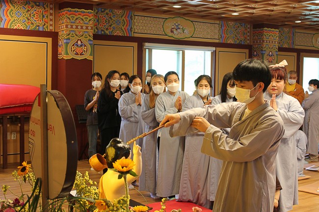 Buddha's Birthday Ceremony at Medicine Pagoda, Incheon City, South Korea