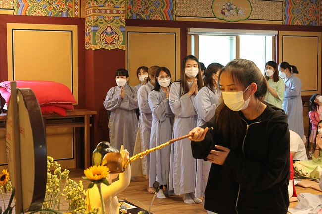 Buddha's Birthday Ceremony at Medicine Pagoda, Incheon City, South Korea