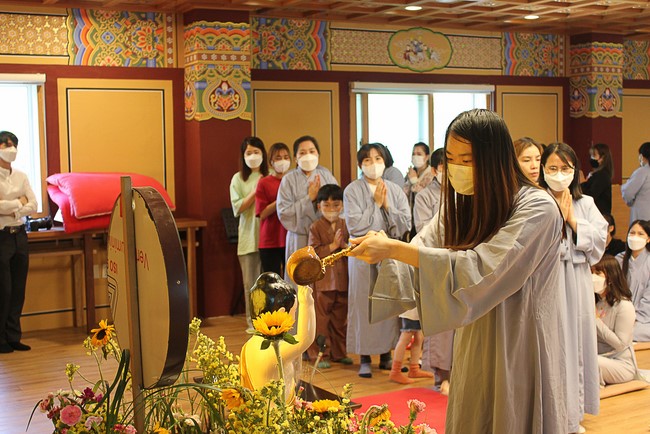 Buddha's Birthday Ceremony at Medicine Pagoda, Incheon City, South Korea