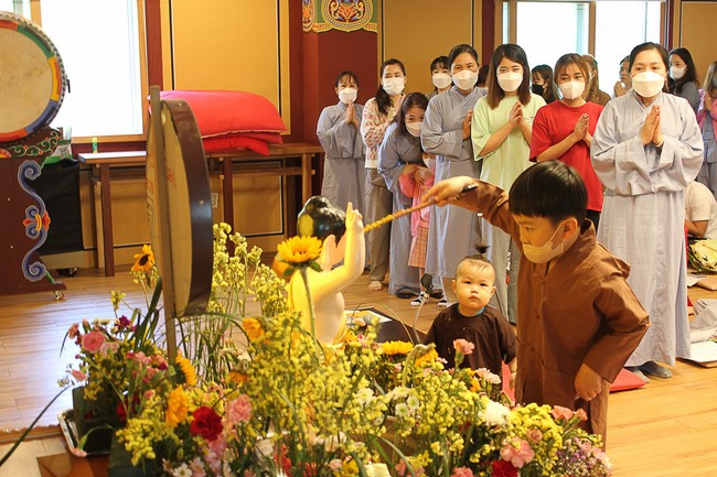 Buddha's Birthday Ceremony at Medicine Pagoda, Incheon City, South Korea