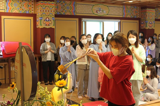 Buddha's Birthday Ceremony at Medicine Pagoda, Incheon City, South Korea