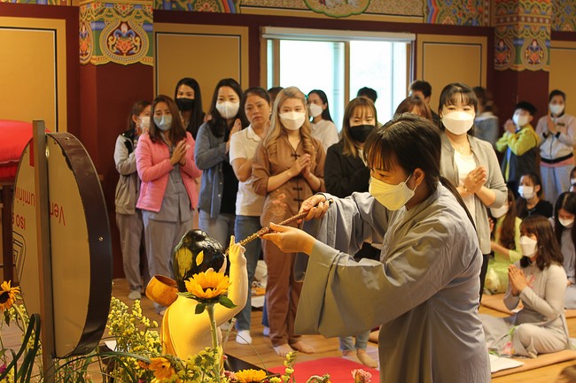 Buddha's Birthday Ceremony at Medicine Pagoda, Incheon City, South Korea