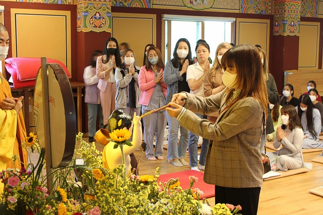 Buddha's Birthday Ceremony at Medicine Pagoda, Incheon City, South Korea