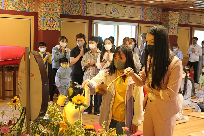 Buddha's Birthday Ceremony at Medicine Pagoda, Incheon City, South Korea