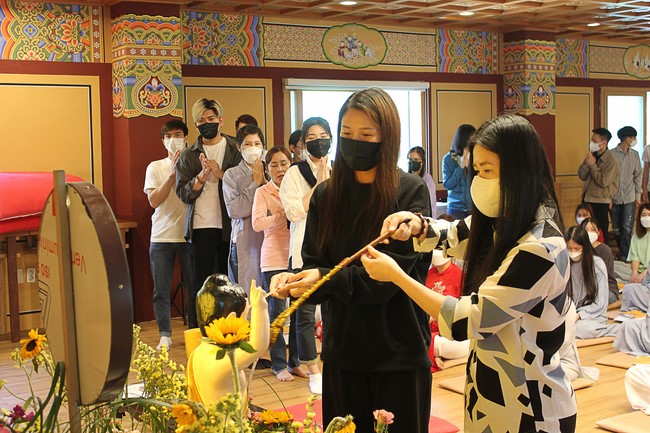 Buddha's Birthday Ceremony at Medicine Pagoda, Incheon City, South Korea