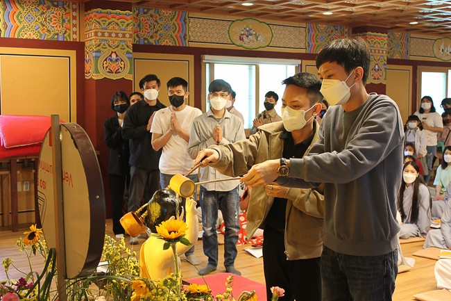 Buddha's Birthday Ceremony at Medicine Pagoda, Incheon City, South Korea