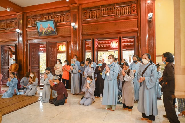 Vesak Great Ceremony in 2022 at Hoa Phuc Pagoda