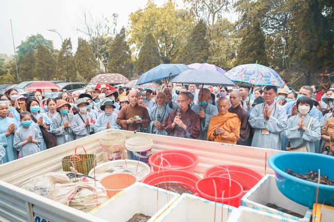 Vesak Great Ceremony in 2022 at Hoa Phuc Pagoda