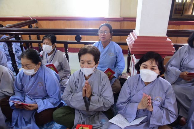 Lễ cầu an tư gia Phật tử Liên Nga, Liên Hiền, Quảng Bình