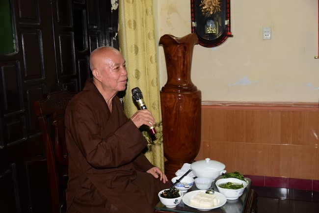 Lễ cầu an tư gia Phật tử Liên Nga, Liên Hiền, Quảng Bình