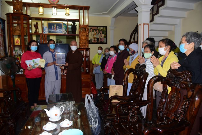 Lễ cầu an tư gia Phật tử Liên Nga, Liên Hiền, Quảng Bình