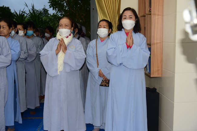 Lễ cầu an tư gia Phật tử Liên Nga, Liên Hiền, Quảng Bình