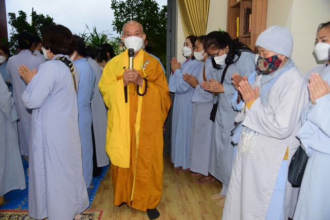 Lễ cầu an tư gia Phật tử Liên Nga, Liên Hiền, Quảng Bình