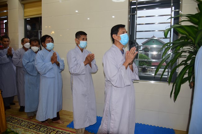 Lễ cầu an tư gia Phật tử Liên Nga, Liên Hiền, Quảng Bình