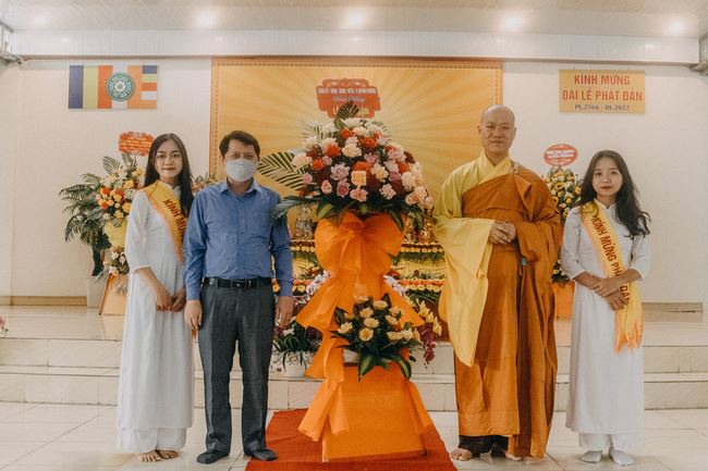 Buddha's birthday ceremony at Can Mon Temple