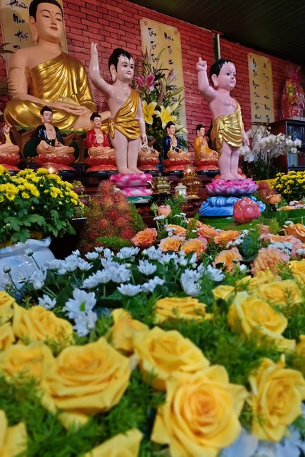 Welcome the Buddha's Birthday at Nhat Phap Pagoda