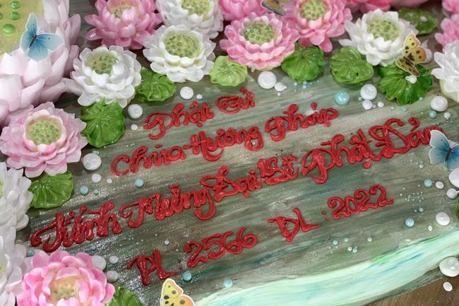 Buddha's Birthday Ceremony at a Hoang Phap Pagoda branch, Cu Chi