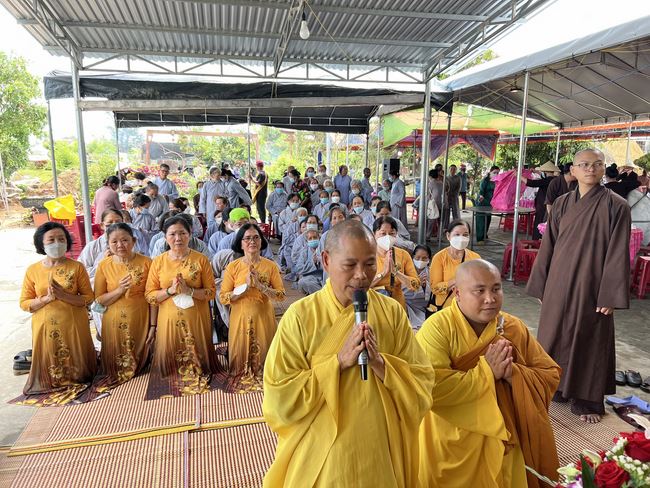 Lễ chú nguyện rót đồng đúc Đại hồng chung tại chùa An Sơn