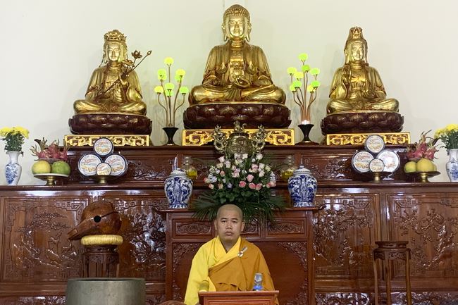 Repentant Ceremony at Dong Cao pagoda in Thanh Hoa