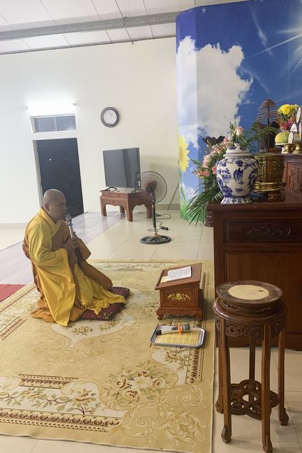 Repentant Ceremony at Dong Cao pagoda in Thanh Hoa