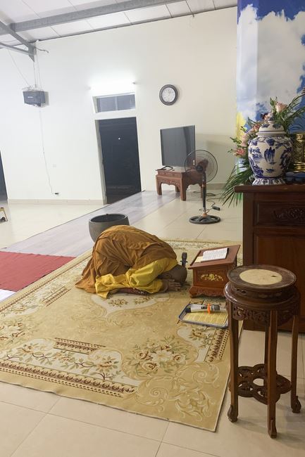 Repentant Ceremony at Dong Cao pagoda in Thanh Hoa