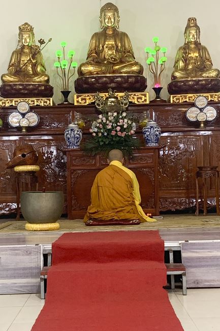 Repentant Ceremony at Dong Cao pagoda in Thanh Hoa