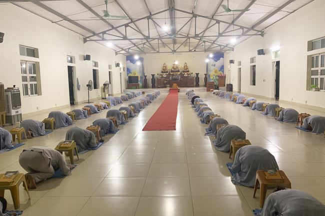 Repentant Ceremony at Dong Cao pagoda in Thanh Hoa