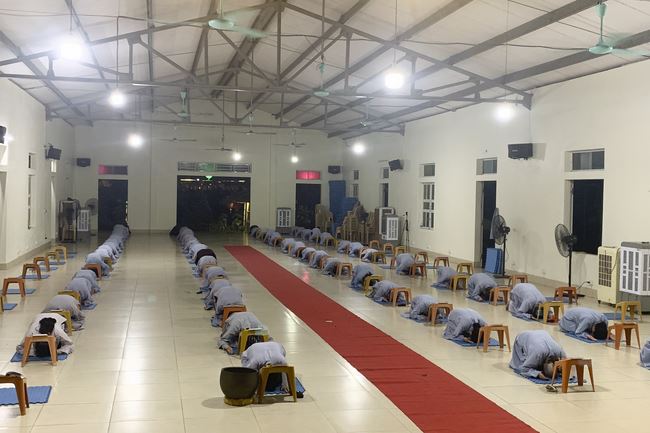 Repentant Ceremony at Dong Cao pagoda in Thanh Hoa