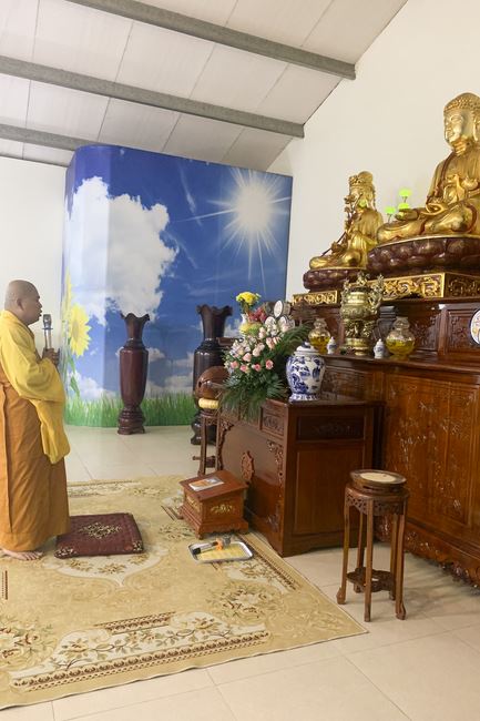 Repentant Ceremony at Dong Cao pagoda in Thanh Hoa