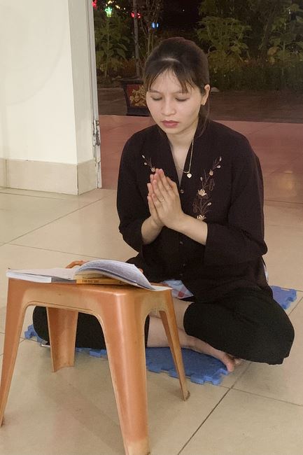Repentant Ceremony at Dong Cao pagoda in Thanh Hoa