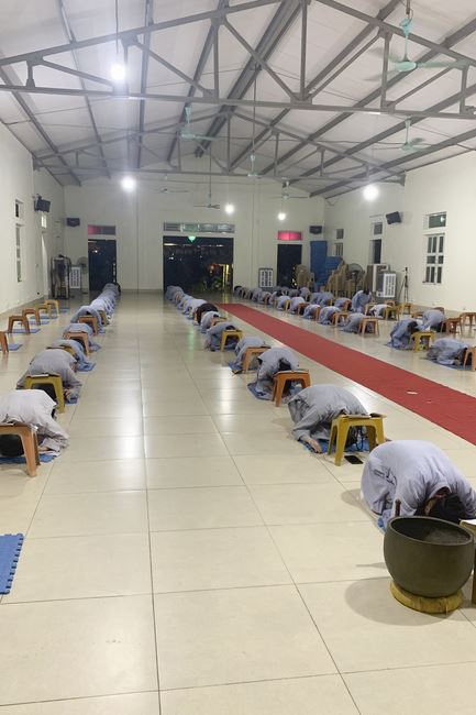 Repentant Ceremony at Dong Cao pagoda in Thanh Hoa
