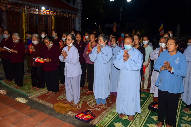 Lễ Cầu an ở chùa Linh Phượng, Nam Định