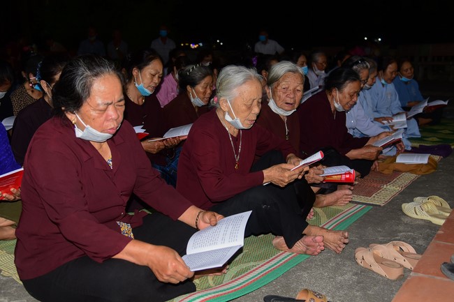 Lễ Cầu an ở chùa Linh Phượng, Nam Định