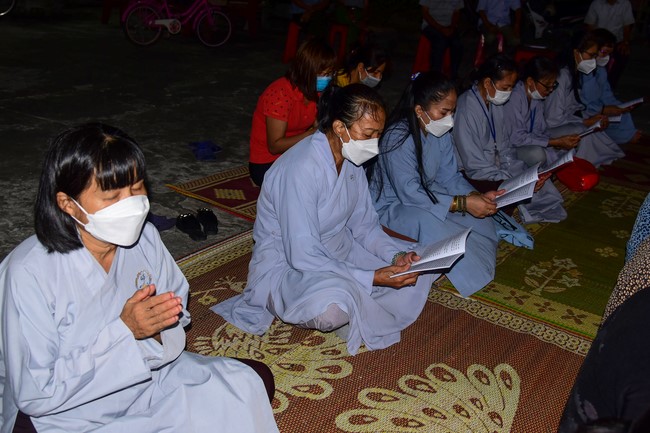 Lễ Cầu an ở chùa Linh Phượng, Nam Định