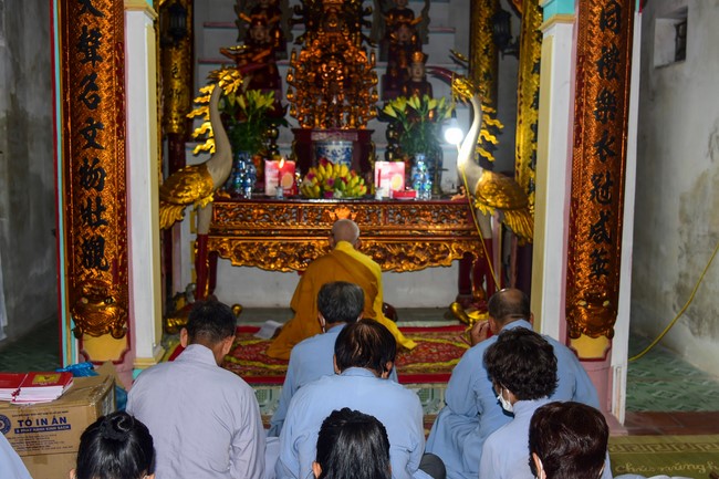 Lễ Cầu an ở chùa Linh Phượng, Nam Định