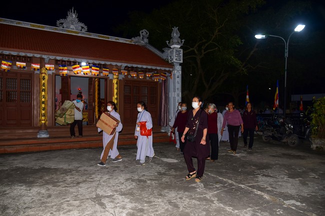 Lễ Cầu an ở chùa Linh Phượng, Nam Định