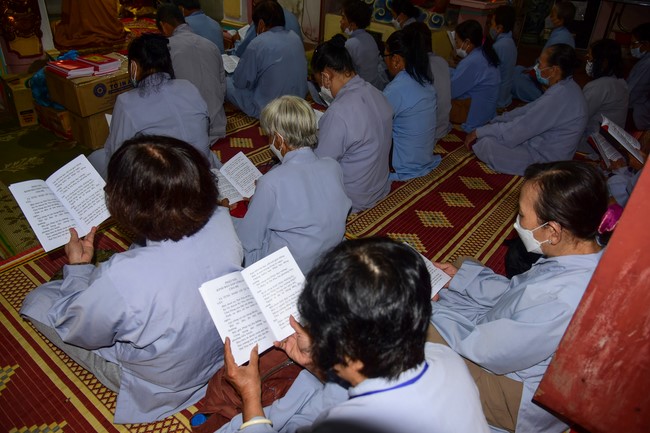 Lễ Cầu an ở chùa Linh Phượng, Nam Định