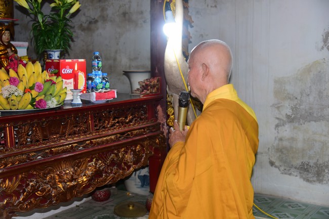 Lễ Cầu an ở chùa Linh Phượng, Nam Định