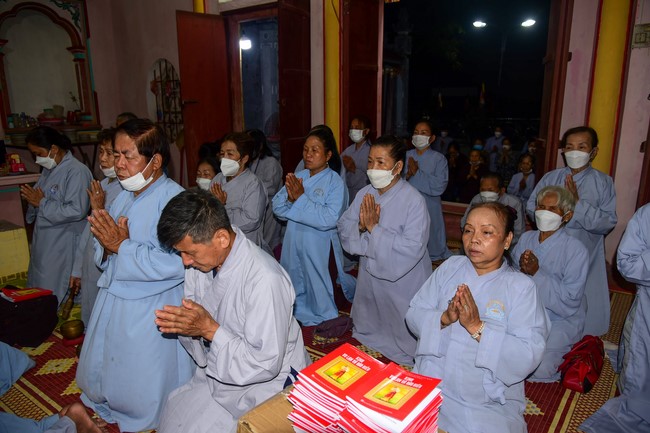 Lễ Cầu an ở chùa Linh Phượng, Nam Định