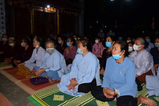 Lễ Cầu an ở chùa Linh Phượng, Nam Định