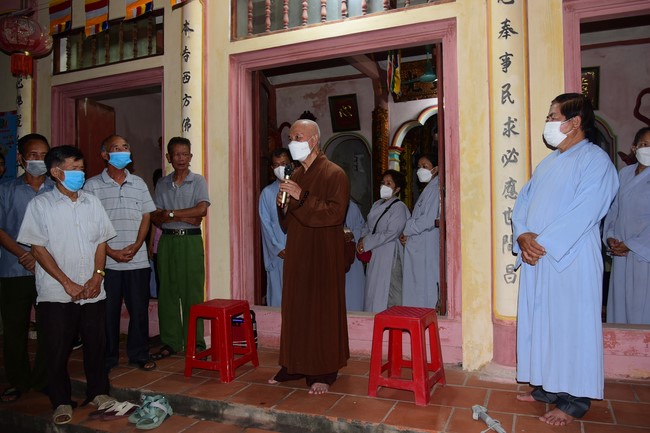 Lễ Cầu an ở chùa Linh Phượng, Nam Định