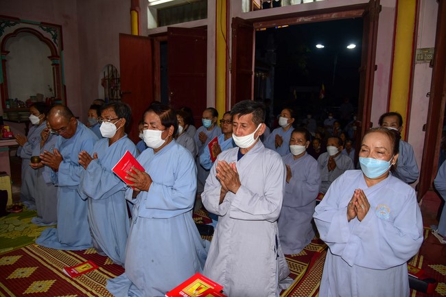 Lễ Cầu an ở chùa Linh Phượng, Nam Định