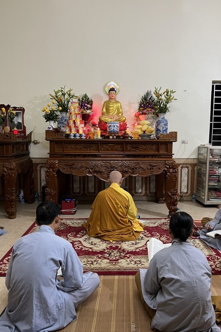 Cúng dường trai Tăng kỳ siêu tại Nam Định