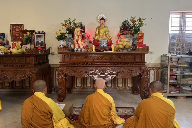 Cúng dường trai Tăng kỳ siêu tại Nam Định