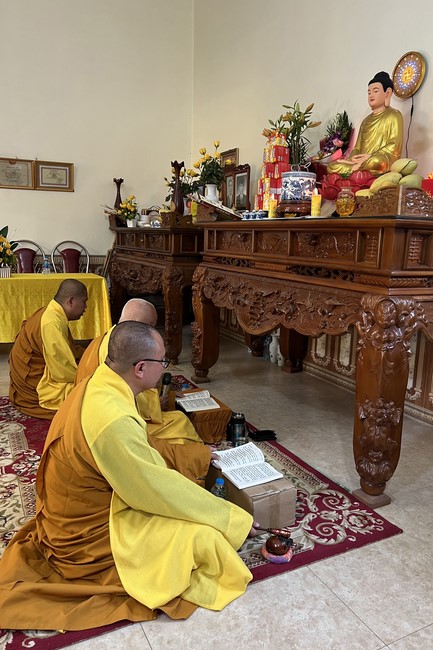 Cúng dường trai Tăng kỳ siêu tại Nam Định