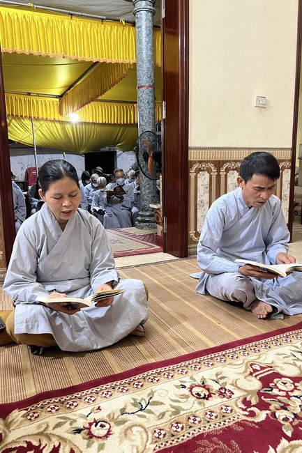 Cúng dường trai Tăng kỳ siêu tại Nam Định