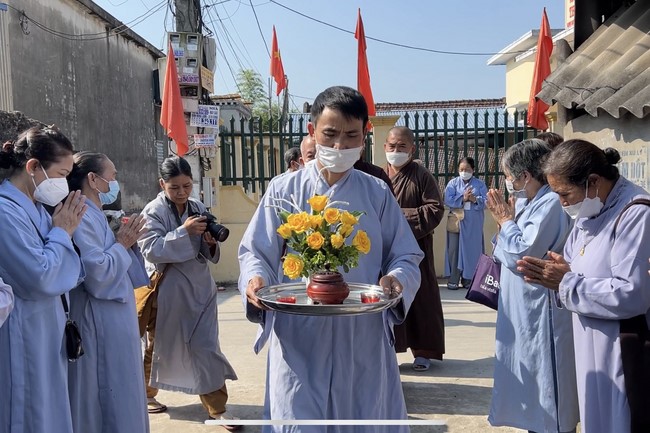 Cúng dường trai Tăng kỳ siêu tại Nam Định